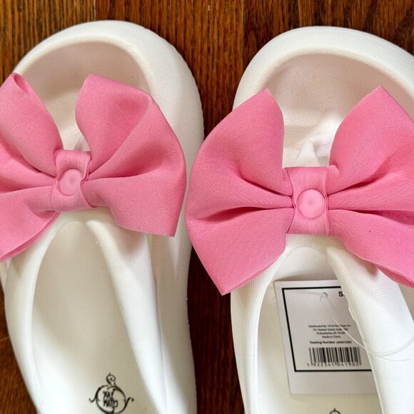 Pink Bow Ladies Eva Flip Flops NWT sz(8) - Picture 5 of 6